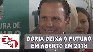Ao lado de Alckmin, Doria deixa o futuro em aberto em 2018