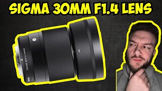 Sigma 30mm f1.4 Sony ZV-E10 Video Test