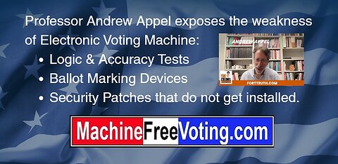 Andrew Appel: Logic & Accuracy Test, Ballot Marking Devices, and Risk Limiting Audits