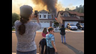 Chino Hills residents brace for incoming Blue Ridge Fire