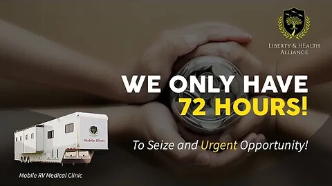 We only have 72 Hours! Help Seize an Urgent Opportunity!