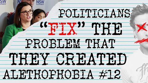 POLLIES PAT THEMSELVES ON THE BACK #auspol #australia #alethophobia