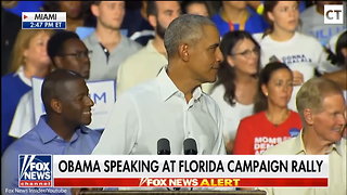 Obama Plagued By Hecklers As He Slams Deployed Troops As ‘Political Stunt’