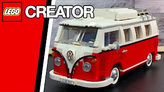 LEGO Volkswagen Camper Van (10220) Set Review!