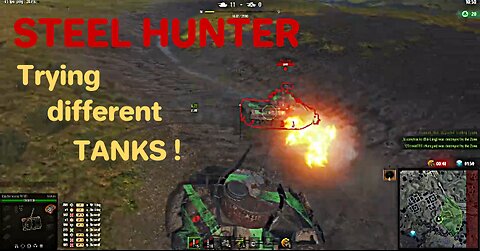 Trying different Tanks for the 1st time | Steel Hunter | World of Tanks