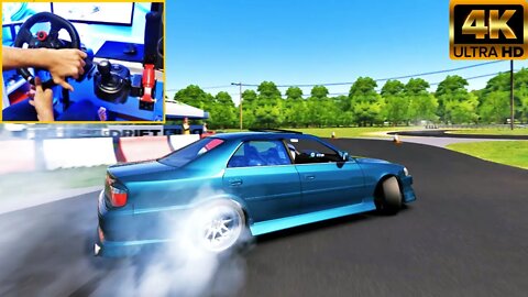 Assetto Corsa Drifting Toyota Chaser JZX100 580HP Steering Whel G29
