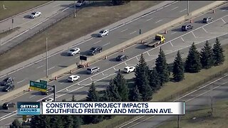 Construction project impacts Southfield Freeway and Michigan Avenue