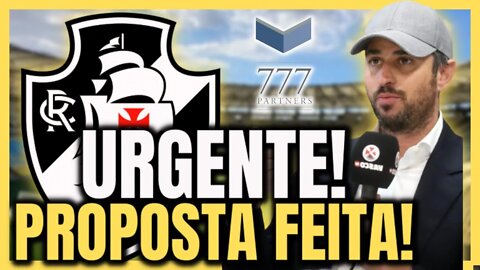 URGENTE! ENTENDA TUDO SOBRE A PROPOSTA FEITA PELO VASCO! NOTÍCIAS DO VASCO