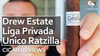 GOOD EXPERIENCE? The Drew Estate Liga Privada Unico RATZILLA - CIGAR REVIEWS by CigarScore