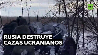 Rusia destruye tres cazas ucranianos, más de 90 drones y un sistema HIMARS