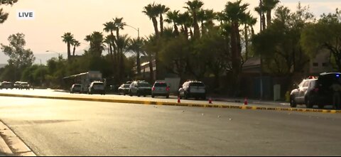 LVMPD officers involved in shooting death of a man with gun