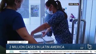 2 million COVID-19 cases in Latin America