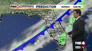 Forecast: Another warm, humid day with showers possible