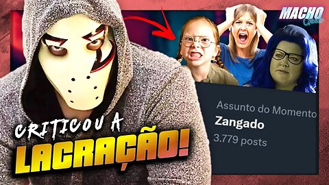 O CANCELAMENTO RIDÍCULO DO ZANGADO!