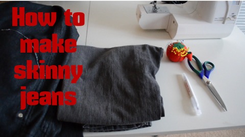 How to make skinny jeans