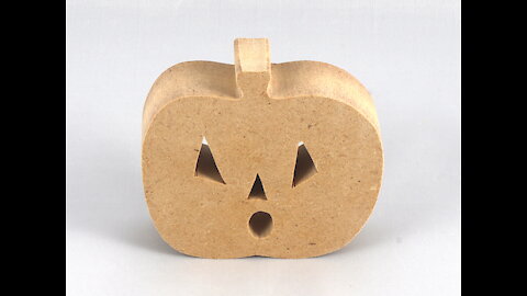 Handmade Toy Halloween Jack-O-Lantern