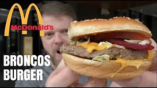 What is a McDonalds Broncos Burger?