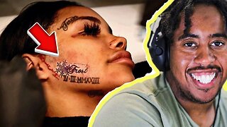 She got Deshae's name TATTED ON HER FACE?? || s2e4 Deshae Frost girls REACTION