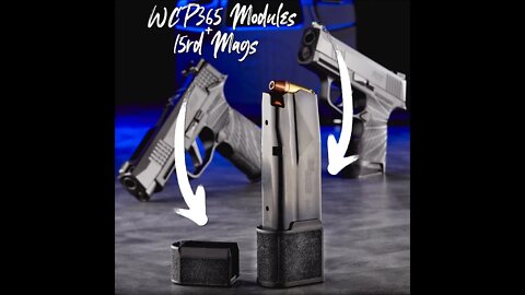 WCP365 Grip Modules & 15-Round Magazines - Installation Tutorial #Shorts
