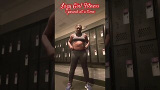 Lazy Girl Fitness. 1 pound at a time. Fitness# #blackyoutube #short