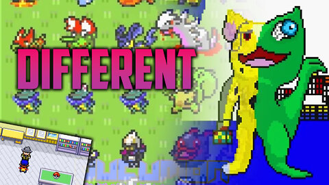 Pokemon Different - New Complete Hack ROM with new 151 Fakemons, Hard mode, PSS, Fairy Type 2022