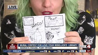 Making Zine's with Love Your Rebellion for new library