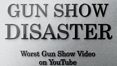 Help! The Worst Gun Show Video on YouTube! It Was a Disaster! #gun #guns #edc