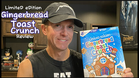 Gingerbread Toast Crunch Cereal Review