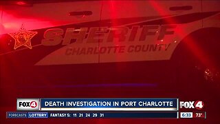 Body removed by medical examiner at Port Charlotte death investigation scene
