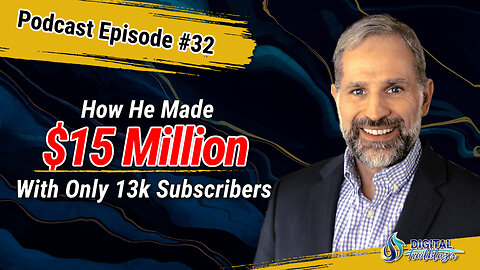 He Made $15 Million with Only 13,000 Subscribers on YouTube with Anthony Parent