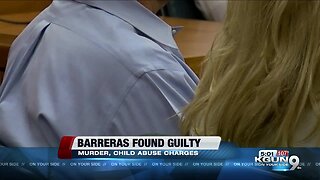 Martin Barreras found guilty of starving son to death