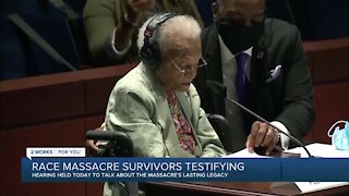 Tulsa race massacre survivors testify before congressional subcommittee