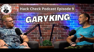 2nd Degree Brazilian Jiu Jitsu Black Belt - Gary King (Hack Check Podcast - Episode 9)