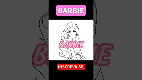 COMO DESENHAR BARBIE #barbie #barbiedoll #barbiemovie