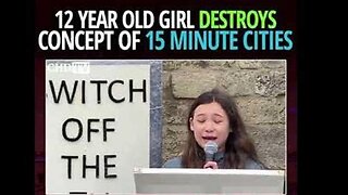 12 Year Old Destroys Concept of 15 Min Cities