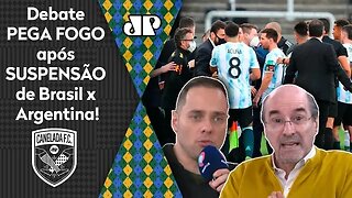 "É VERGONHOSO! Os argentinos MENTIRAM e NÃO DEVERIAM ter entrado no Brasil!" Debate FERVE!