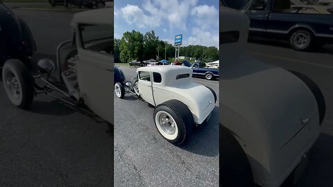 White Hot ‘29 Model A ‘60s Style Hot Rod
