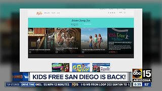 Kids Free San Diego is back!