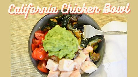 California Bowl | Easy And Healthy Recipe | Fast Meal