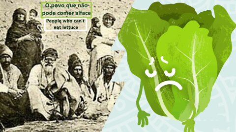 A sociedade Yazidi não pode comer alface (The Yazidi society cannot eat lettuce)