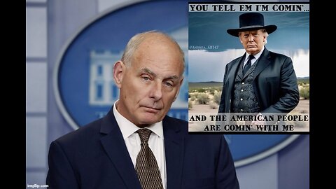 Marines Arrest Former White House Chief of Staff John Kelly !!