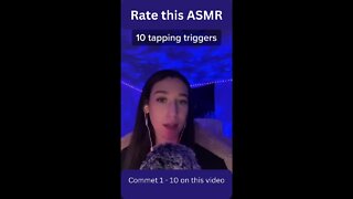 10 Tapping Triggers in 60 Seconds - #asmr