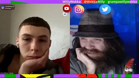 Crazy Old Man Gets Trolled By Kids On Monkey.app - Omegle Memes Compilation of Grandpa Willy