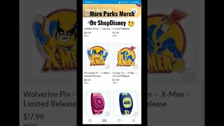Interesting seeing more Park Merch showing up on ShopDisney.