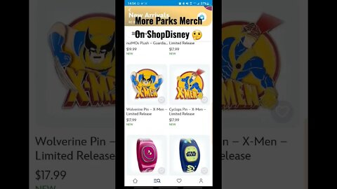 Interesting seeing more Park Merch showing up on ShopDisney.