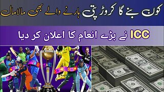 Icc Worldcup Reward || Icc announced ODI worldcup 2023 Reward || Cricket Life