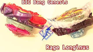 Big Bang Genesis vs Rage Longinus | Beyblade Battle ⚔️