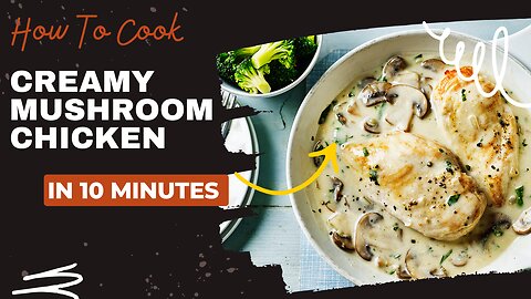 KETO Creamy Mushroom Chicken | KETO Recipes | Easy Recipes