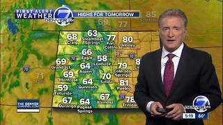 Tuesday evening forecast