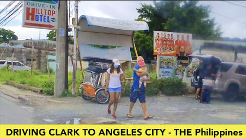 Driving - Clark TO Angeles City - Old Videos